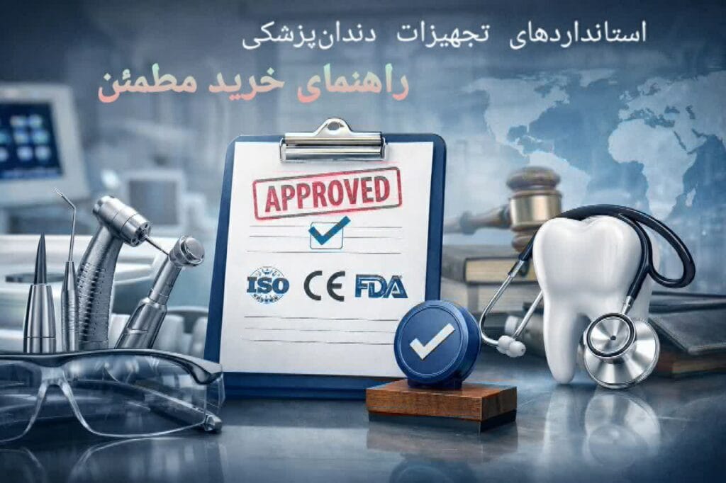 استانداردها و مجوزهای تجهیزات دندان‌پزشکی